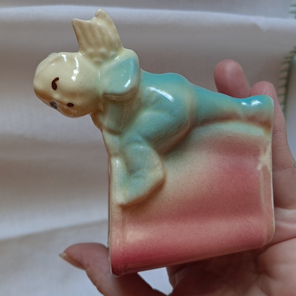 Vintage Pixie Elf Angel Planter